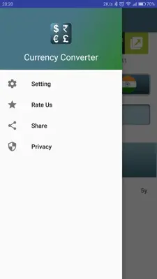 Currency Converter android App screenshot 1